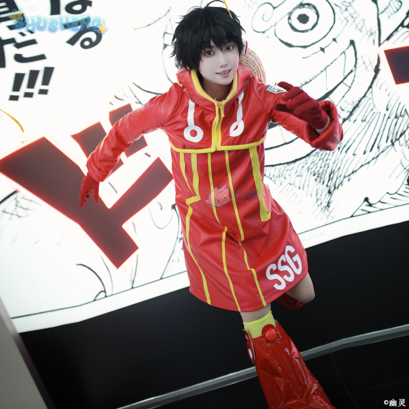 Anime Cosplay Swimsuit - Monkey D Luffy Egghead Cospaly Costume