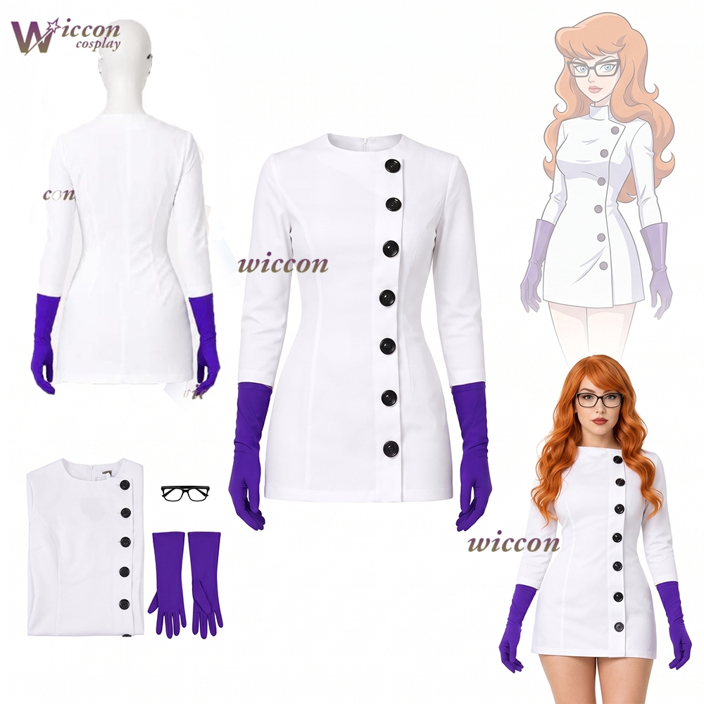 Anime Cosplay Nurse - Uniform Genderbend Dexter Carnival Party Women