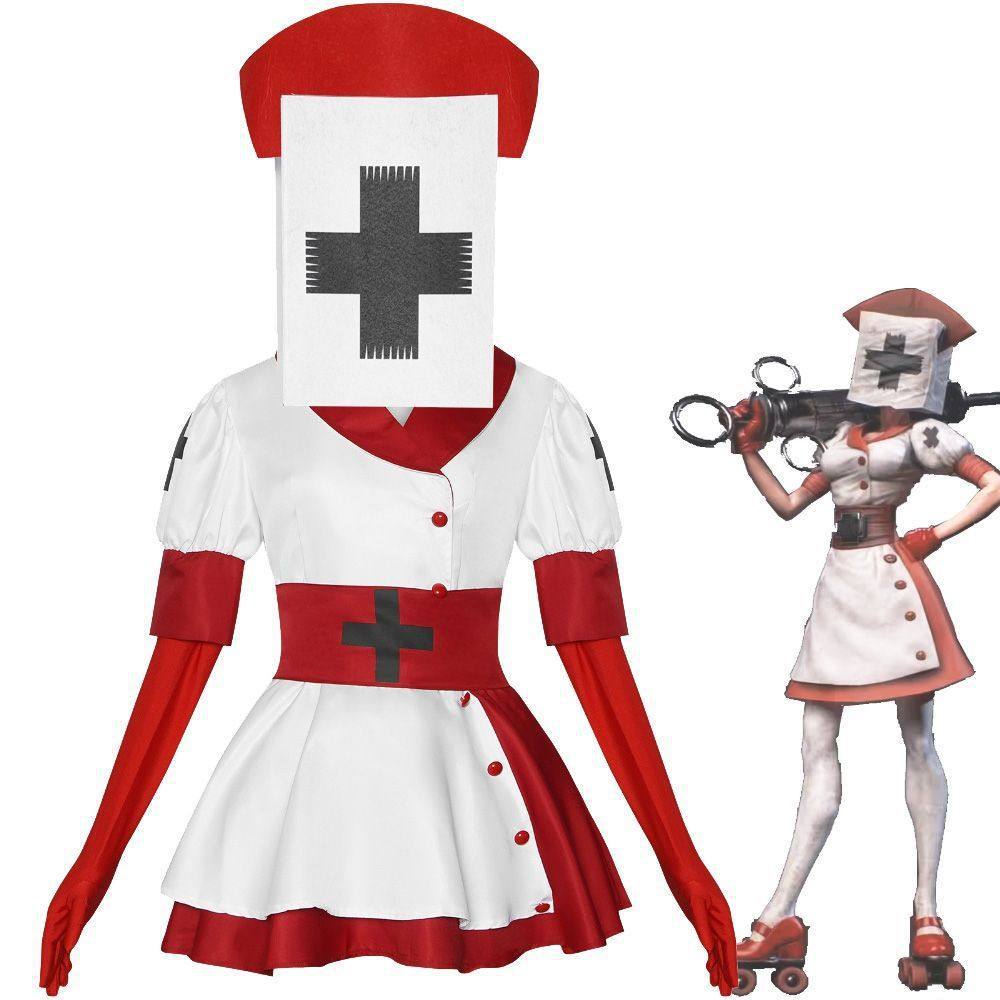 Anime Cosplay Nurse - Game Dark Deception Reaper Nurses Cosplay