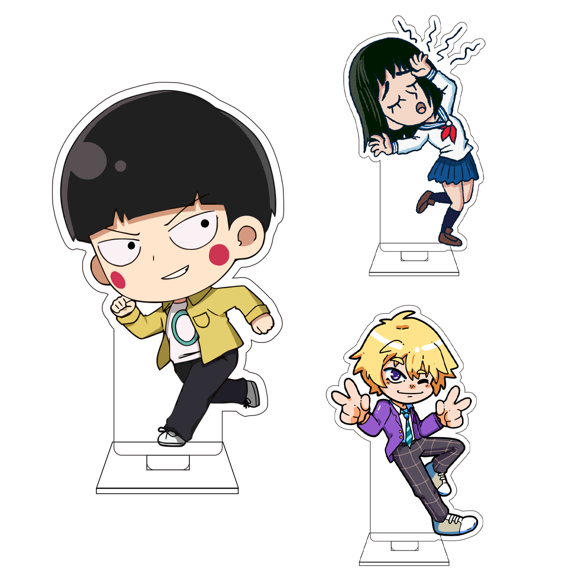10CM Anime Mobu Saiko Hyaku Co - Anime Cosplay Sus 评论和价格