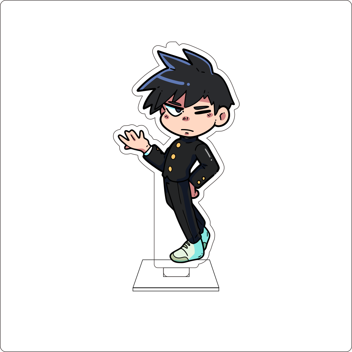 10CM Anime Mobu Saiko Hyaku Co - Anime Cosplay Sus 评论和价格