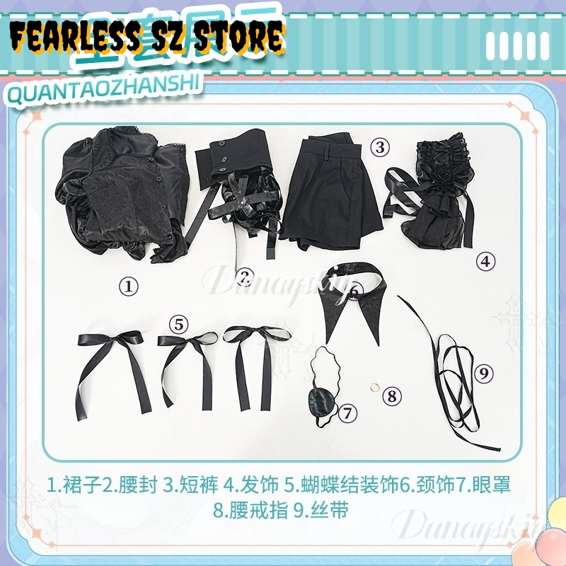 Girl Gothic Dress Halloween Ca - Anime Cosplay Japanese Girl 评论和价格