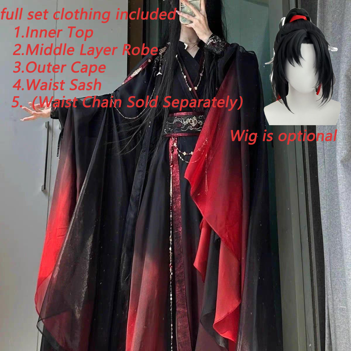 Unisex Ancient Chinese Xianxia - Anime Cosplay In Chinese 评论和价格