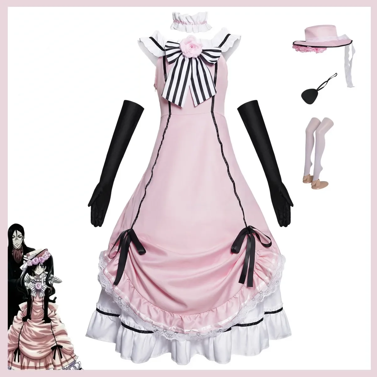 Anime Black Butler Ciel Phanto - Anime Cosplay Robin 评论和价格