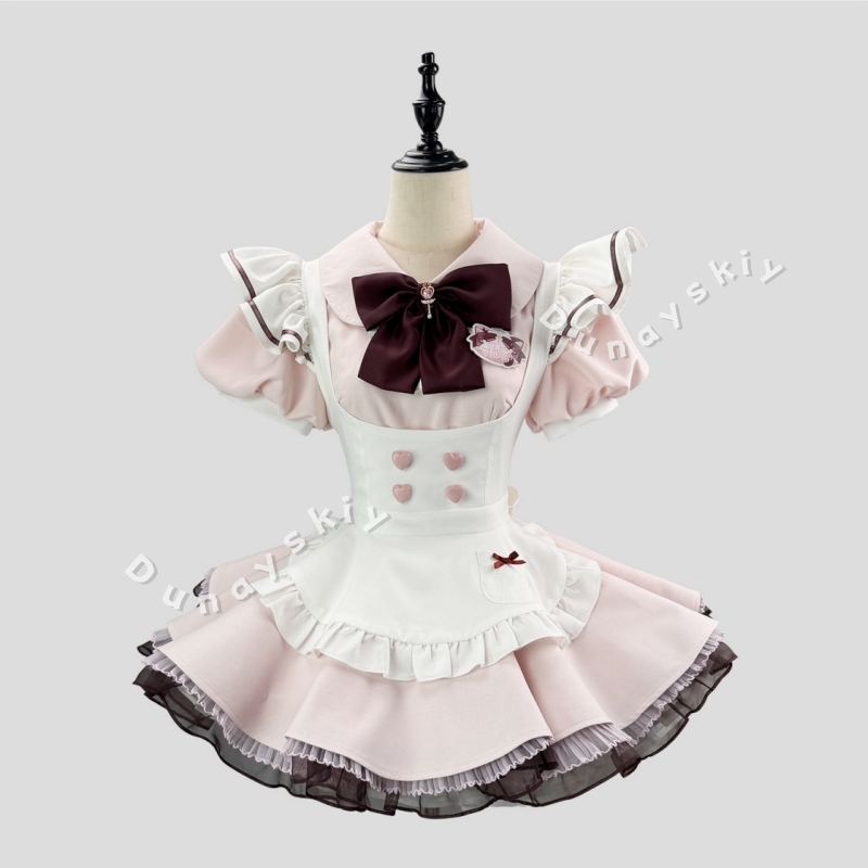 Sweet Lolita Maid Cosplay Dres - Anime Cosplay Plus Size 评论和价格