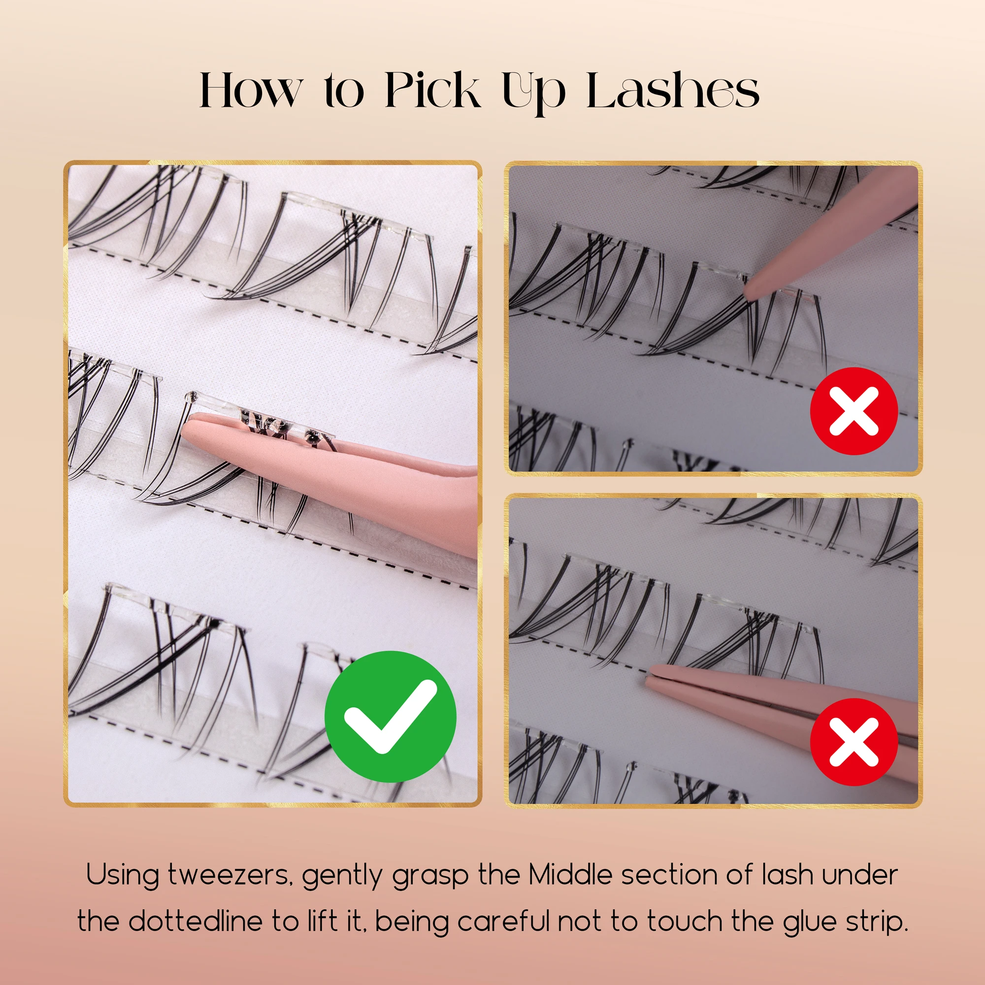 Befer No Glue Needed Lower Las - Anime Cosplay Lashes 评论和价格