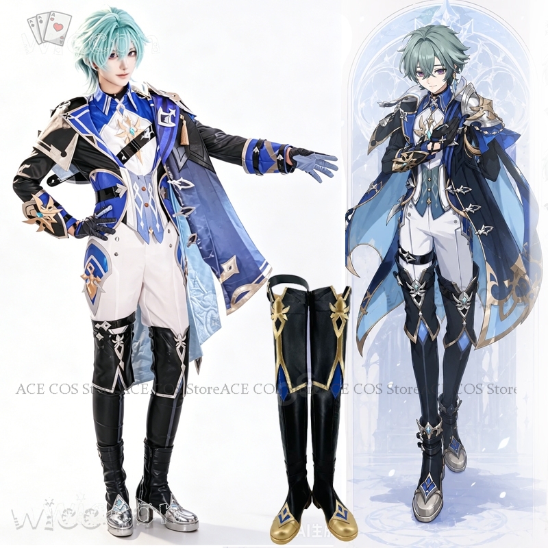 Genshin Impact Lohen High Knee - Anime Cosplay Plus Size 评论和价格
