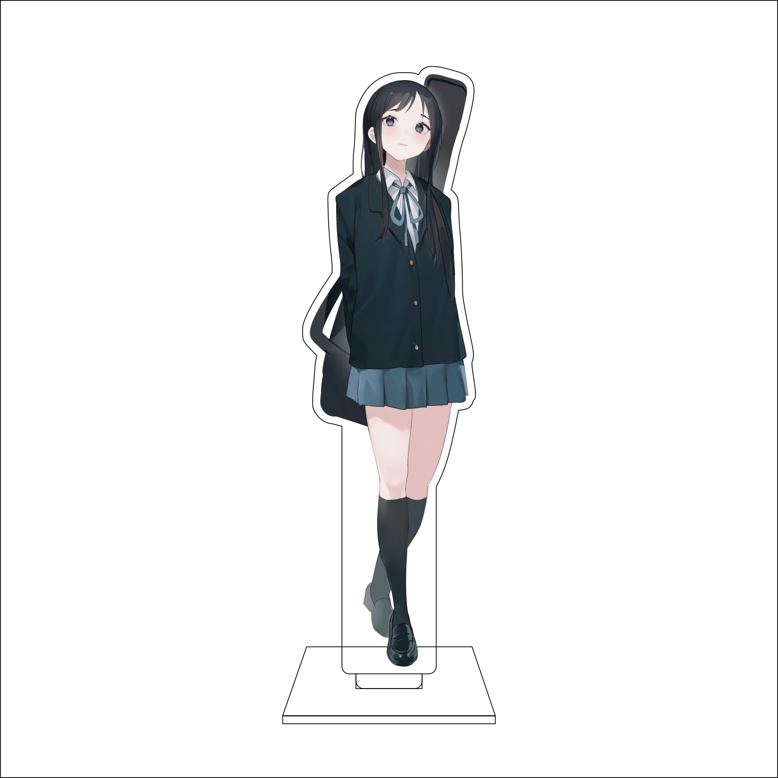 16CM Anime K-ON！Cosplay Acryli - Anime Cosplay Sus 评论和价格