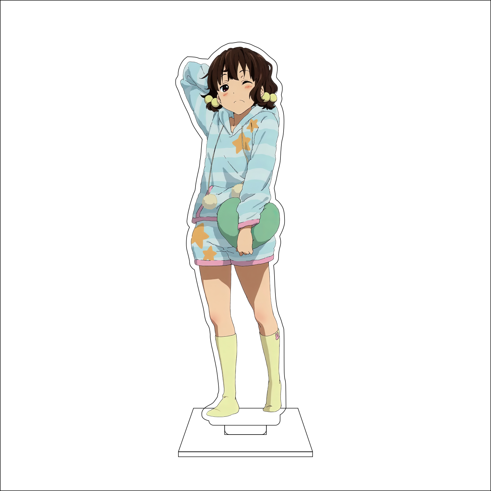 16CM Anime K-ON！Cosplay Acryli - Anime Cosplay Sus 评论和价格