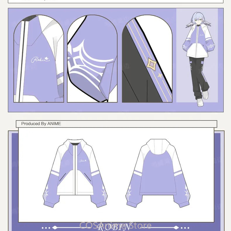 Robin Honkai：Star Rail Anime D - Anime Cosplay Robin 评论和价格
