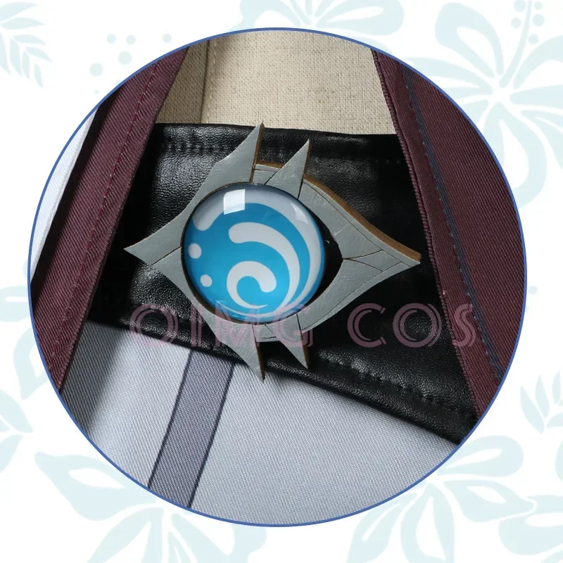 Genshin Impact Tartaglia Cospl - Anime Cosplay Swimsuit 评论和价格