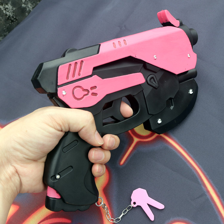 Real Size D.Va Pistol Gun Weap - Anime Cosplay Real 评论和价格