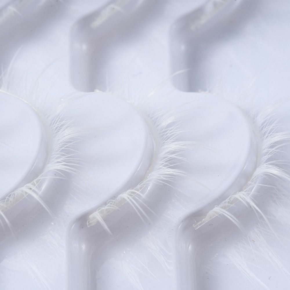 White White Anime Eyelashes Ja - Anime Cosplay Lashes 评论和价格
