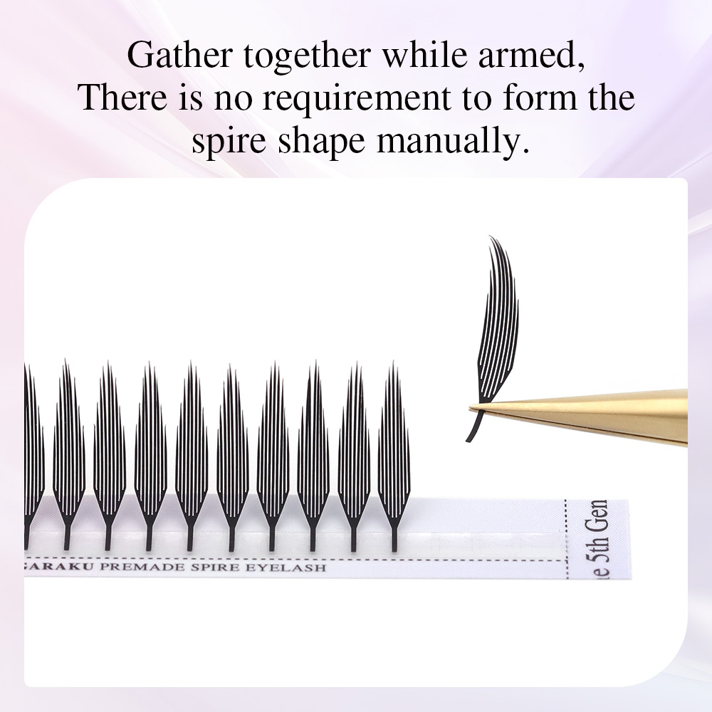 NAGARAKU Premade Spire Eyelash - Anime Cosplay Lashes 评论和价格