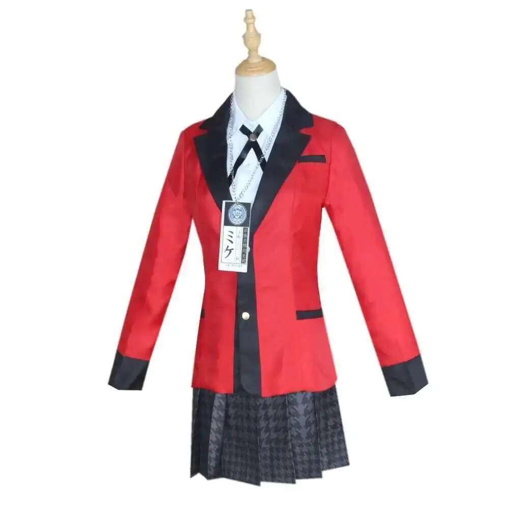 Anime Kakegurui Jabami Yumeko  - Anime Cosplay Japanese Girl 评论和价格