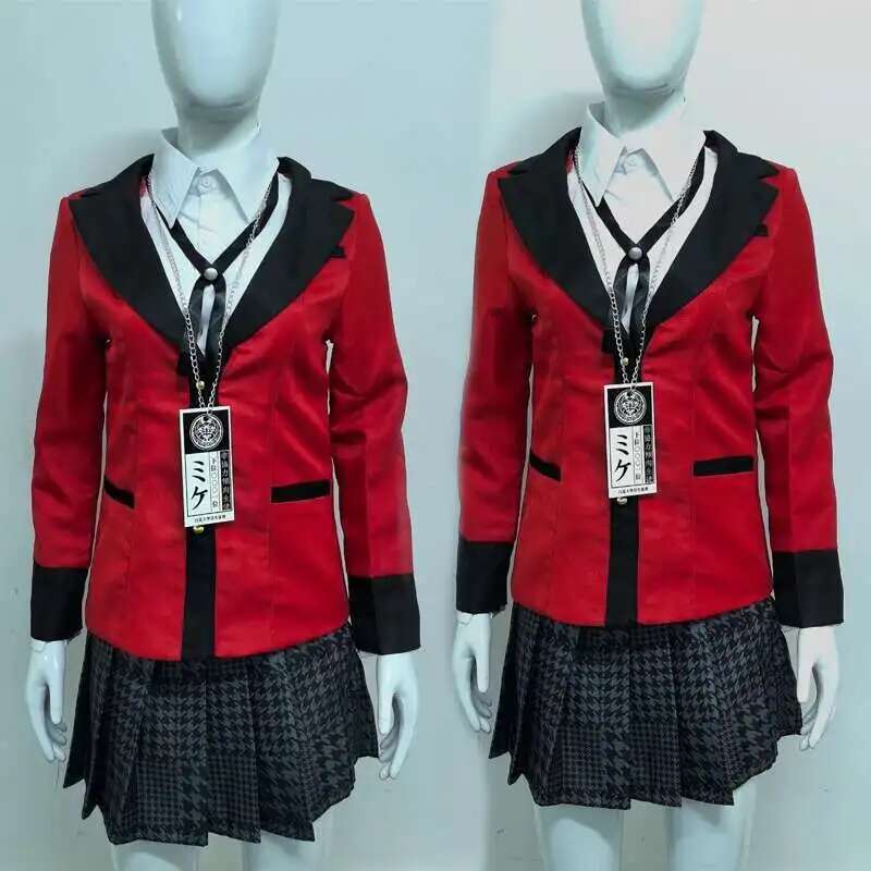 Anime Kakegurui Jabami Yumeko  - Anime Cosplay Japanese Girl 评论和价格