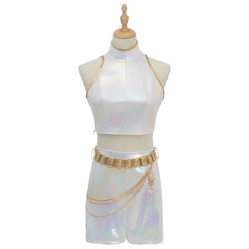 Cosplay Costume PU Leather Whi - Anime Cosplay Japanese Girl 评论和价格
