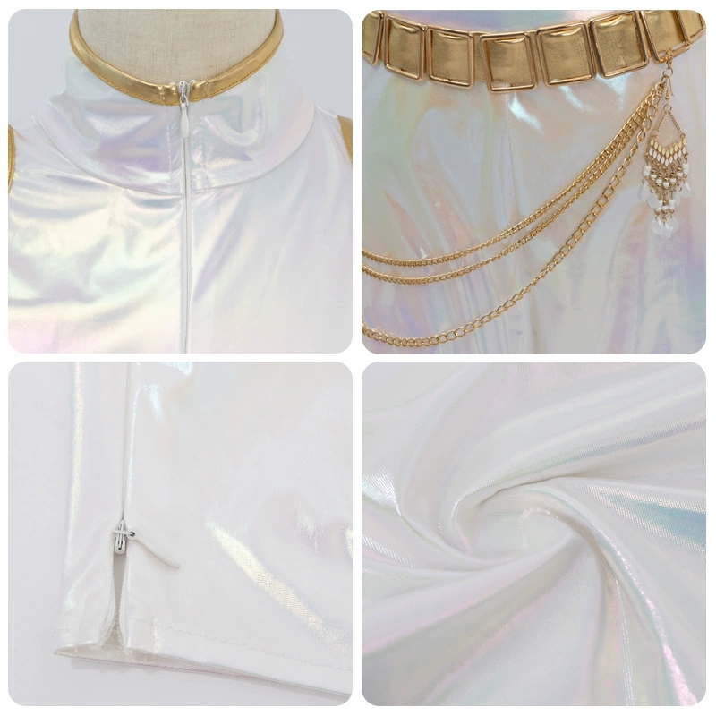 Cosplay Costume PU Leather Whi - Anime Cosplay Japanese Girl 评论和价格