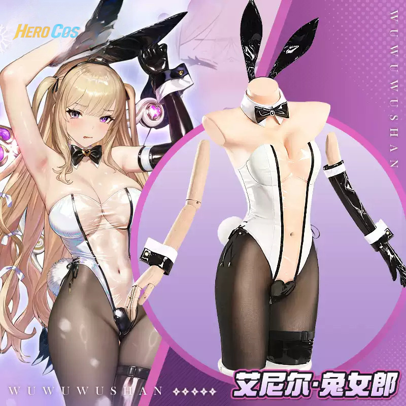 Game Browndust2 Aynil Cosplay  - Cosplay Anime Bunny Girl 评论和价格