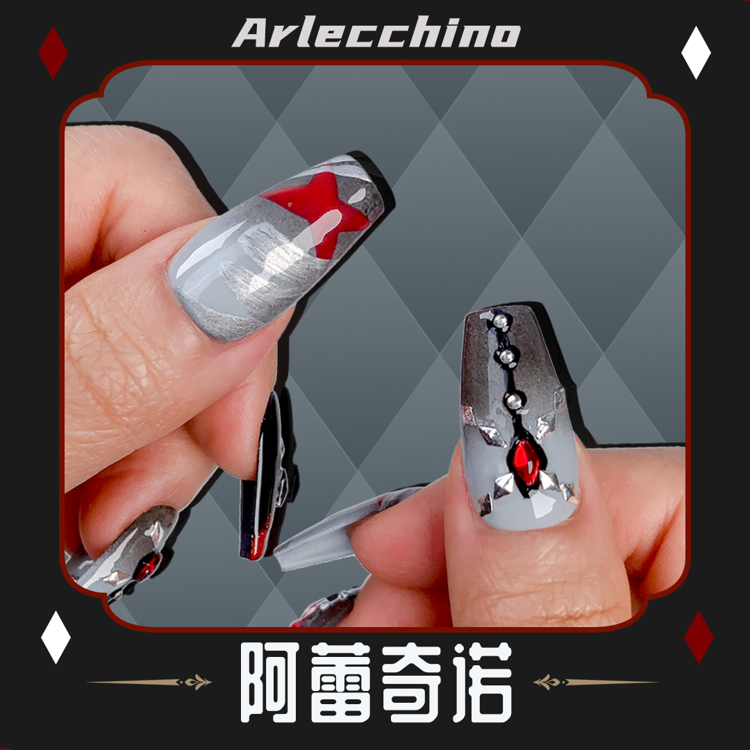 Anime Genshin Impact Arlecchin - Anime Cosplay Armor 评论和价格
