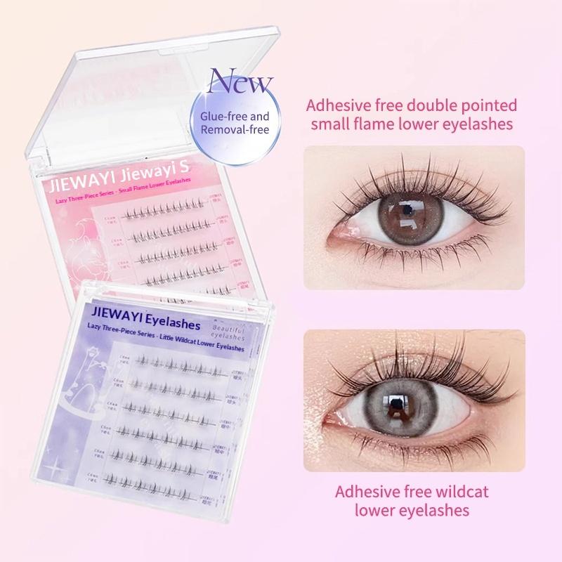 6 Rows Diy Segmented False Eye - Anime Cosplay Lashes 评论和价格