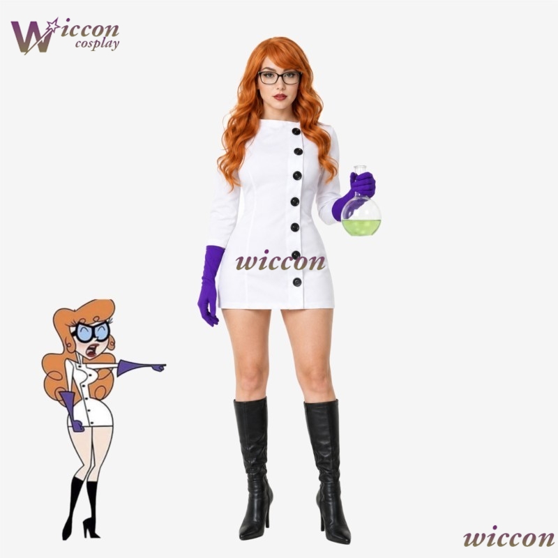 Uniform Genderbend Dexter Carn - Anime Cosplay Nurse 评论和价格