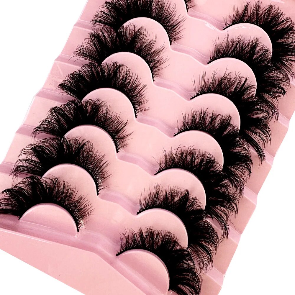 NEW Cat Eye Eyelashes 5D Natur - Anime Cosplay Lashes 评论和价格