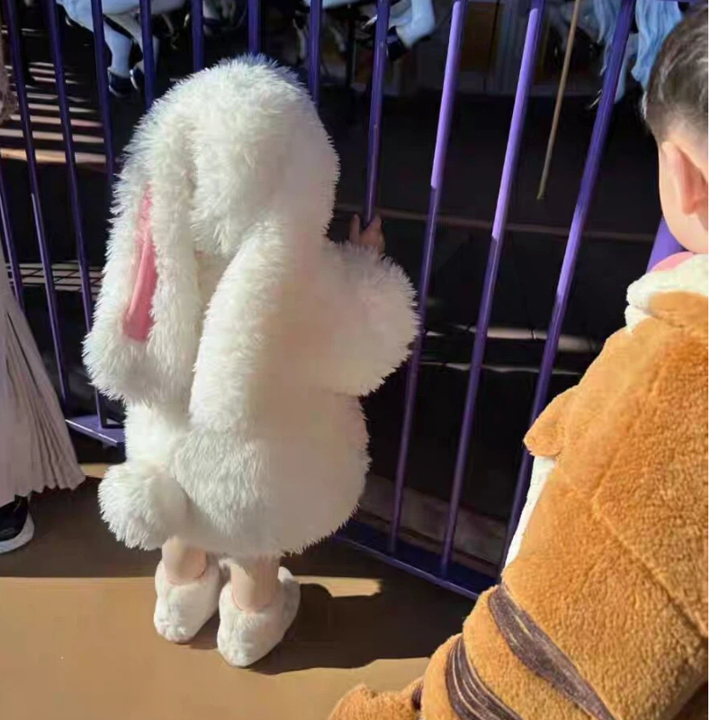 Girls Lovely Cartoon Plush Rab - Cosplay Anime Bunny Girl 评论和价格