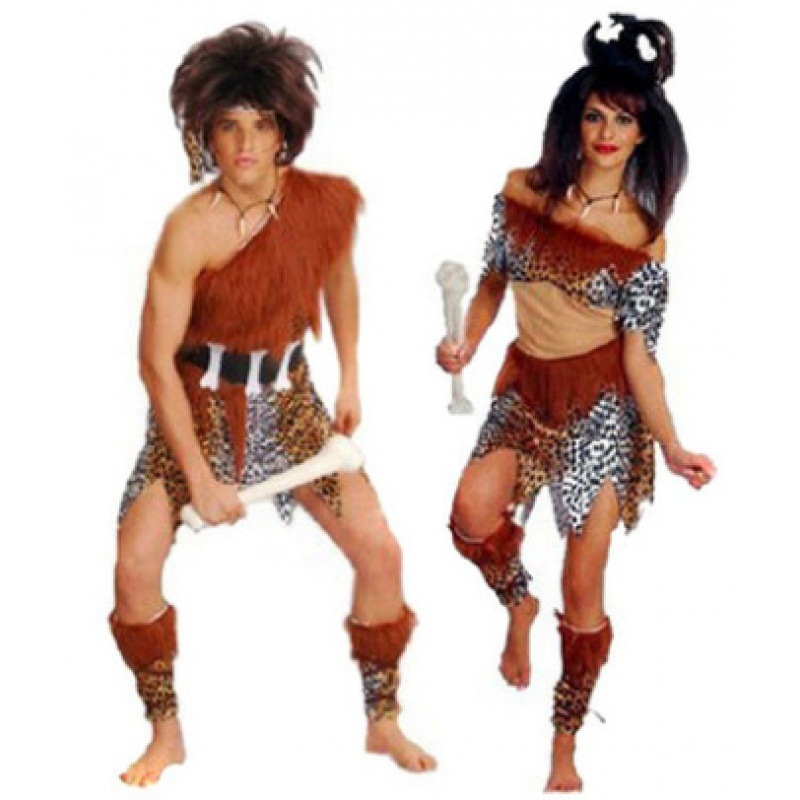 Prehistoric Primitive Savage C - Anime Cosplay For Couples 评论和价格